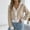 Khaki, variant on FDGIU Cardigan Sweaters for Women Trendy Cardigans Women‘s Casual Oversize Stripe Long Sleeved Blouse Sweater Cardigan