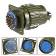 thumbnail image 2 of Aviation Connector, 36mm 50P 5A YP36-50 Waterproof Male Wire Panel Power, 2 of 5