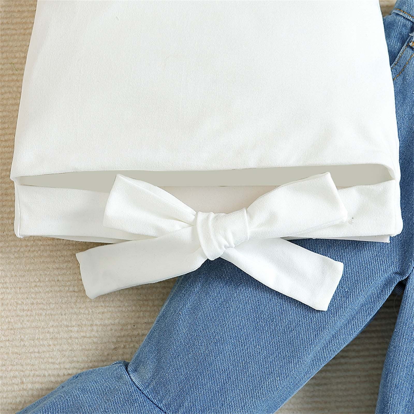 AUNVITO Wholesale Fashion Girls' Casual Short Sleeve Tank Round Neck Collar Botton Solid Long Pants Sets
