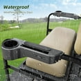 thumbnail image 4 of Roykaw Golf Cart Armrest w/Cup & Phone Holder for EZGO Club Car Yamaha 1.0"/1-1/4" Square Tube Frame, 4 of 8