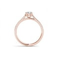 thumbnail image 3 of 1 Carat T.W. Diamond Classic 14kt Rose Gold Engagement Ring, 3 of 4