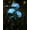 Blue, variant on Solar Flower Lantern, Led Decorative Outdoor Light With 3-Head Design Waterproof Hanging Decorative Flower Lamp For Garden Yard Patio Landscape 32In White