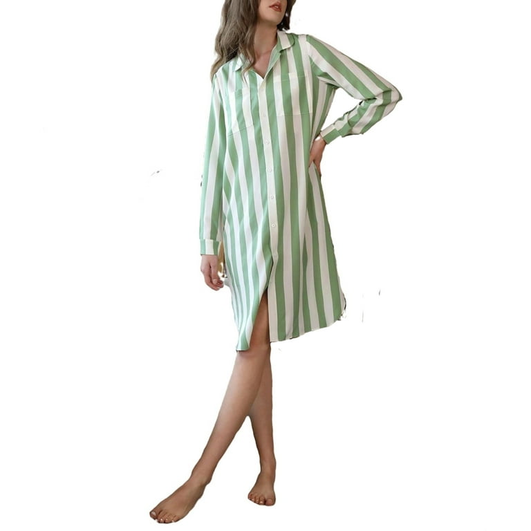 Walmart long sleeve 2025 nightgowns