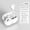 white, variant on T75 Bone Conduction Wireless Bluetooth 5.3 Headphones Sports Earphones HiFi Sound Quality Waterproof TWS Headset For Smartphone