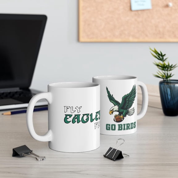 Eagles Fly Mug Ceramic Coffee Mug, Game Dapirit