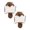 A844 Brown 3.9"x5.7" 2-Pack, variant on 2Pcs Deal Countdown! Pet Toy Squirrel Dog Toy Chew Interactive Sound Crinkle Squeaky Flying Squirrel Toys Soft Durable Chew Toys For Dogs And Cats With Embedded Crinkle Paper Sound Making Toys 2026!