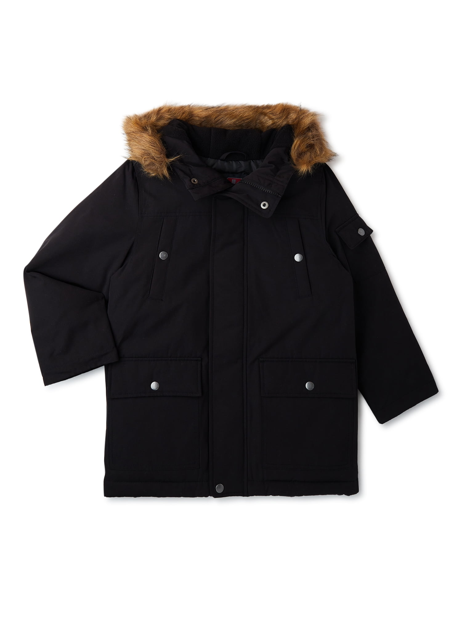 Buy Swiss Tech Boys Winter Parka Jacket, Sizes 4-18 & Husky Online at ...