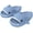 Blue, variant on Cute Shark Slippers Bathroom Slippers,House Slippers for Men and Women,Gym Slippers Soft Sole EVA Platform,Quick Drying Non-Slip