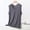 Gray, variant on Women Sleeveless Tank Pajamas Plus Size Loose Thin Cut Casual Home Sleepwear