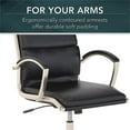 thumbnail image 2 of Pemberly Row High Back Contemporary Faux Leather Executive Office Chair in Black, 2 of 8