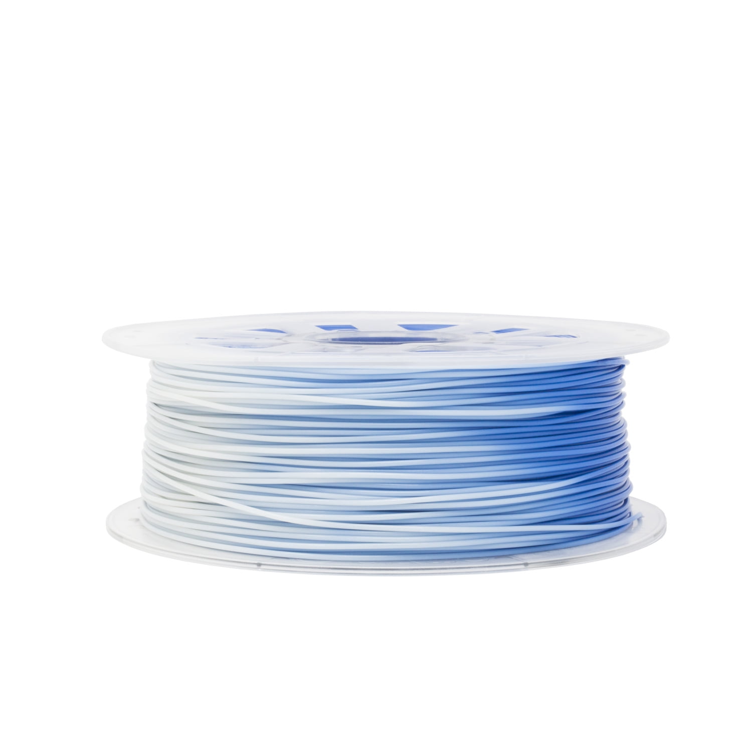 Gizmo Dorks 3mm (2.85mm) Heat Activated Color Change ABS Filament for 3D Printers 1 kg, Blue to White
