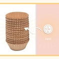 thumbnail image 4 of 600 Count Large Size Cupcake Liners Natural Muffin Liners Food Grade Jumbo Baking Cups Paper No Smells (Large Size), 4 of 5