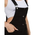 thumbnail image 4 of American Bazi Women's Button Down Slim Fit Color Denim Overalls, Up to 3X, 4 of 4