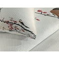 thumbnail image 3 of Ambesonne Tree Quilted Coverlet 3 Pcs, Oriental Illustration, King Size, Pale Caramel Ruby, 3 of 4