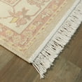 thumbnail image 4 of Balta Halstead Medallion Border Recycled Area Rug Pink 5'3" x 7' 5' x 8' White, Yellow, Ivory, 4 of 5