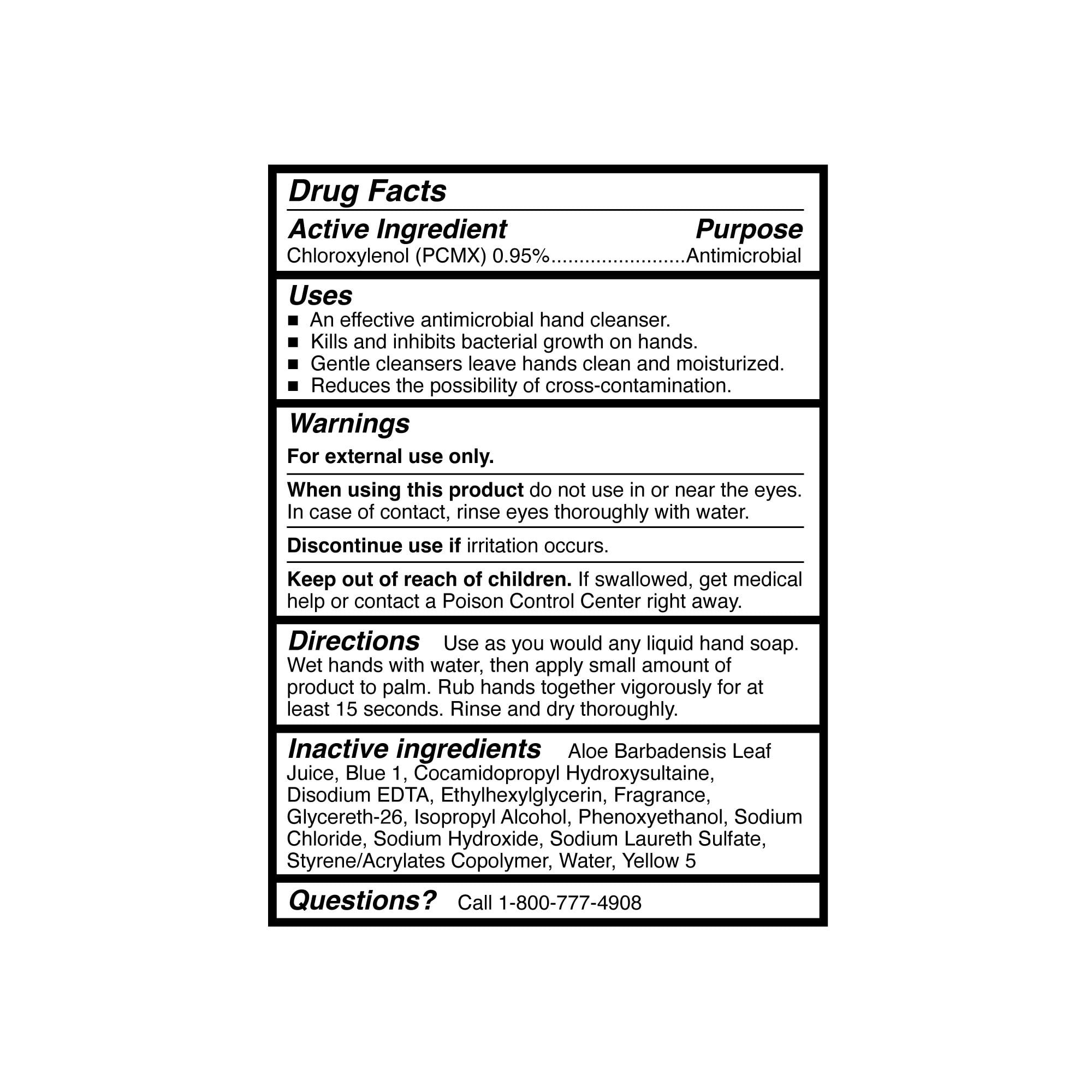 McKesson Antimicrobial Lotion Hand Soap with Aloe - Herbal Scent, 800 mL, 1 Ct