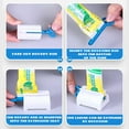 thumbnail image 3 of Toothpaste Squeezer Toothpaste Squeezer Tube Squeezer Toothpaste Squeezer Toothpaste Dispenser Plastic for Bathroom Pack of 3, 3 of 5