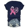 thumbnail image 4 of HUITKMM Hauts pour Femmes T-Shirts pour Femmes T-Shirt Graphique Vêtements Été Manches Courtes Haut 3244, 4 of 5