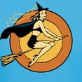 thumbnail image 3 of CafePress - Retro Witch T Shirt - Women's Traditional Fit Dark T-Shirt, 3 of 4
