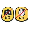thumbnail image 2 of Miangastore 2pcs Pet Leash Attachment Labels Do Not Touch Pet Label Stop Sign Dog Do Not Pet Leash Dog Identification Tags Dog Leash Sleeve Don'T Touch Dog Leash Tags, 2 of 8