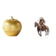 thumbnail image 1 of Escultura De Caballero De Fruta De Resina, Adorno De Arte Moderno, Figura De Acrílico, Centro De Mesa, Decoración Del Hogar, Dormitorio, Oficina, Estantería, Comedor, Regalo, 1 of 8