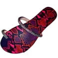 thumbnail image 2 of Mujeres Glitter Bling Fancy Slide Flat Low Wedge Casual Moda Sandalias Zapatos Wmkox8yii hj789, 2 of 4