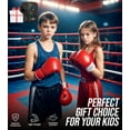 thumbnail image 6 of Exxact Sports Knockout Printed Youth Boxing Gloves for Kids (3-10 Years) with Padded Protection and Wrist Support,&nbsp;Durable Engineered Leather Kids Boxing Gloves (Dinosaur, 4OZ), 6 of 7
