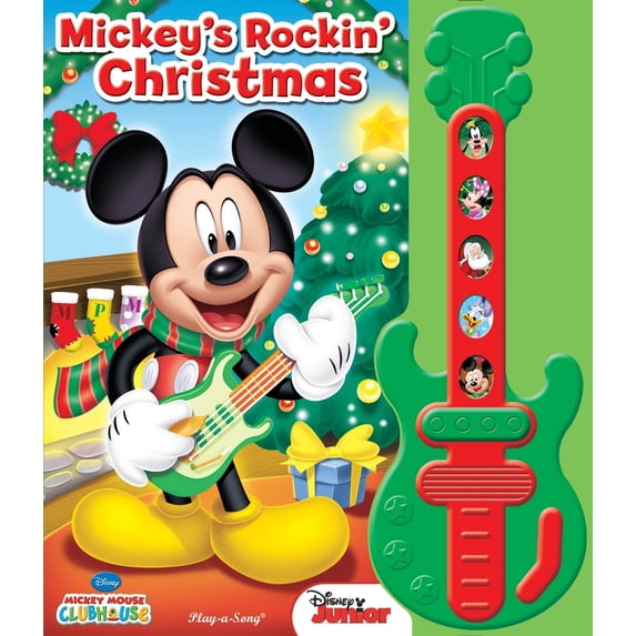 Pre-Owned Disney Mickey Mouse Clubhouse: Mickey's Rockin' Christmas Sound Book (Board book) 1450831087 9781450831086