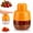 Orange, variant on 7-in-1 Cherry & Olive Pitter Tool, Handheld Cherry Pitter Plunger, Quick Release Multi Cherry PitterTool, Remove 7 Stones One Time, Fruit Pit Stoner for Kitchen CherryJam