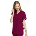 thumbnail image 3 of Cherokee Workwear Women's Scrubs Top Mock Wrap Tunic 4801, 3 of 5