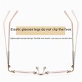 thumbnail image 5 of Gafas de presbicia con corte de diamante sin marco para mujer, elegantes y modernas, gafas de presbicia delgadas y ligeras con protección contra la luz azul, 5 of 5