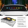 thumbnail image 5 of Undertale Car Windshield Sun Shade Auto Front Window Sunshade Cover Block Uv Rays Sun Visor Protector Car Accessories For Car Truck Suv Medium, 5 of 9