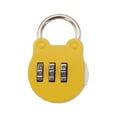 thumbnail image 1 of Color Password Padlock Cabinet Trolley Case Password Lock Backpack Fastener Lock, 1 of 9