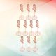 thumbnail image 4 of 10 soportes de metal para notas y fotos, color oro rosa, creativos, para el hogar y la oficina (estilo aleatorio), 4 of 6