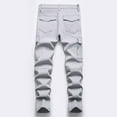 thumbnail image 4 of Boys Pants,Fashion Boys Jeans High Street Korean Style Casual Solid Color Pants Kids,Boys Jeans,13 Grey,3-4 Years, 4 of 9