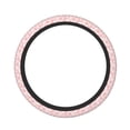 thumbnail image 2 of Lsque Cute Rabbit Carrot Ultra Soft Car Steering Wheel Cover for Women, Standard 15 inch Size for Truck Van SUV Auto, 2 of 8