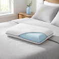 thumbnail image 7 of Foam Pillow - King Size - 1-Pack - Medium Plush Feel - Neck and Shoulder Support - Side, Stomach, and Back Sleepers - Home, Hotel, & Hospital Essentials, 7 of 7