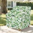 thumbnail image 6 of Renewold Waterproof Patio Chair Covers UV Resistant All Weather Protection Lawn Chair Covers Perfect for Patio, Deck, and Porch, 29"W x 33"D x 36"H, Green Leaf, 6 of 7