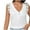 White, variant on Annhoo Summer Tank Tops for Women Lace V Neck Button Sleeveless Shirts Loose Trendy Vacation Tunics