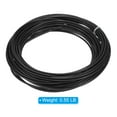 thumbnail image 3 of Unique Bargains Wicker Repair Kit, Round Synthetic Rattan DIY Set for Rattan Chair Sofa, Black, 3 of 5