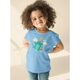 thumbnail image 2 of Happy Autumn Monster And Girl T-Shirt Infant -Image by Shutterstock,  24 Months, 2 of 4