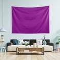 thumbnail image 4 of FREEAMG Plain Pale Violet Solid Color Tapestry Aesthetic Tapestry Wall Hanging for Home Decor 80" x 60" Inches, 4 of 6