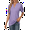 Purple, variant on SIEANE Women's Casual V Neck T-Shirts Loose Puff Short-Sleeve Tops Tunic Blouse