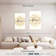thumbnail image 4 of Elephant Stock Namaste Iii Wall Art - Vertical Multi Panel Canvas - Living Room Wall Decor - Inspirational And Typography Multi Panel - Gold And Beige Decor By Veronique Charron - 32" x 50", 4 of 8