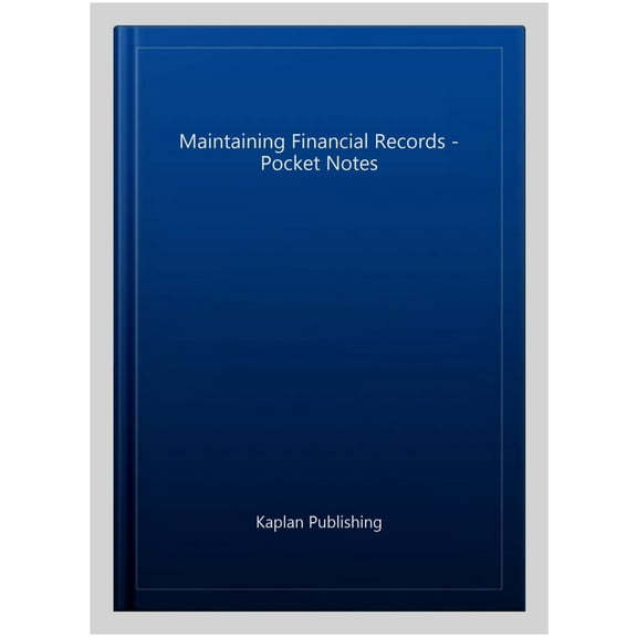 Maintaining Financial Records - Pocket Notes