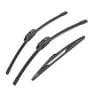 Car Wiper for Nissan Versa 2007-2012 Front Rear Windshield Windscreen Wiper Blade Rubber Accessories 26" + 14" 14" 2007 2008 2009 2010 2011 2012