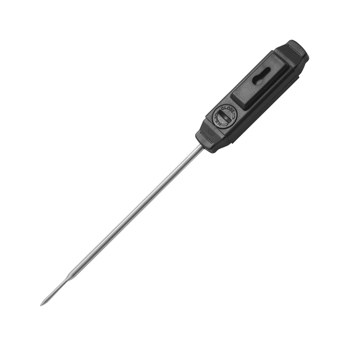 6X Cooking Food Thermometer Digital Instant Reading Meat Thermometer Barbecue Thermometer High (Black)