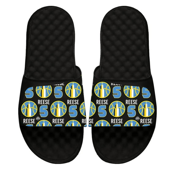 Unisex ISlide Angel Reese Chicago Sky Team Pattern Slide Sandals