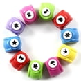 thumbnail image 1 of Paper Punch Scrapbook Punches Set Of 10 Paper Punch Handmade Hole Puncher Hand Press Shapes Craft Pr, 1 of 5