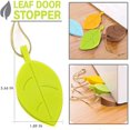 thumbnail image 2 of Leaf Style Door Stoppers Set - Silicone Rubber Stoppers Colorful Door Stopper Wedge Finger Protector Cute Door Stoppers With Holders Silicone Window/d, 2 of 5